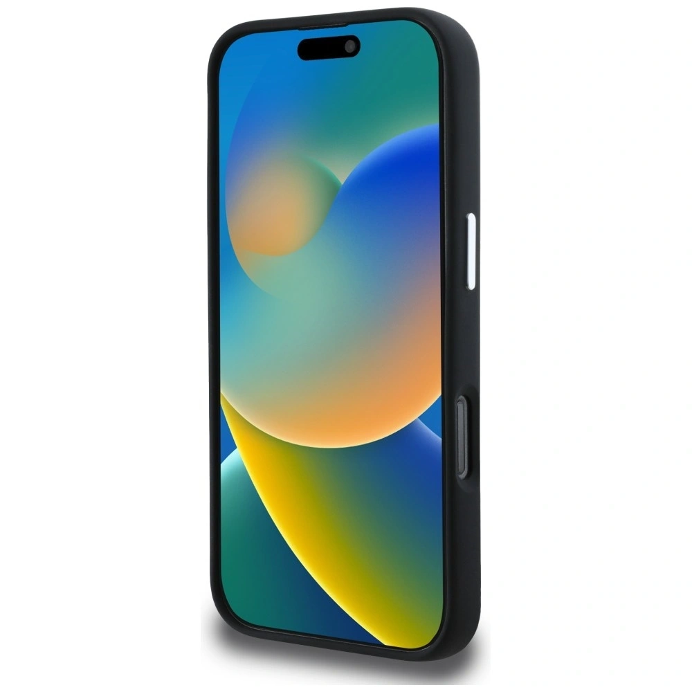 Etui Karl Lagerfeld Silicone Karl&Choupette Sketch MagSafe do Apple iPhone 16 Pro czarny