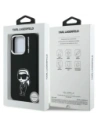 Etui Karl Lagerfeld Silicone Karl Sketch MagSafe do Apple iPhone 16 Pro Max czarny