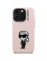 Etui Karl Lagerfeld Silicone Karl Sketch MagSafe do Apple iPhone 16 Pro Max różowy