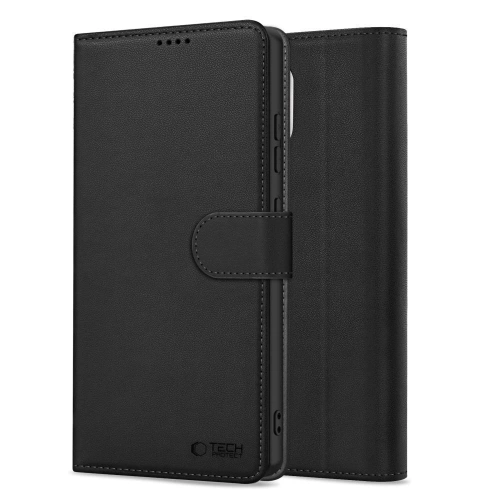 Etui z klapką Tech-Protect Wallet do Xiaomi Redmi Note 15 Pro 5G Matte Black