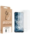 Elastyczne etui + 2x folia na ekran Bizon Case Clear Pack do Motorola Moto G57 Power / G67 Power