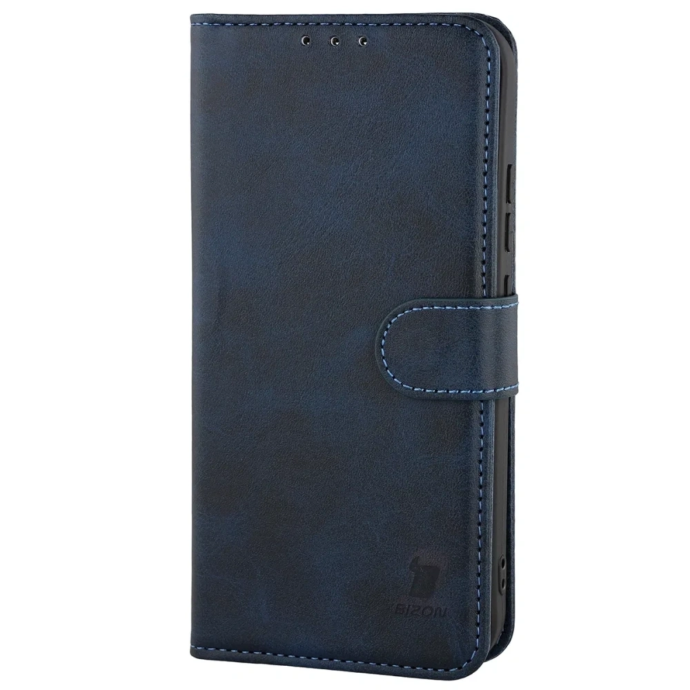 Etui z klapką Bizon Case Pocket do Xiaomi POCO F8 Pro granatowe