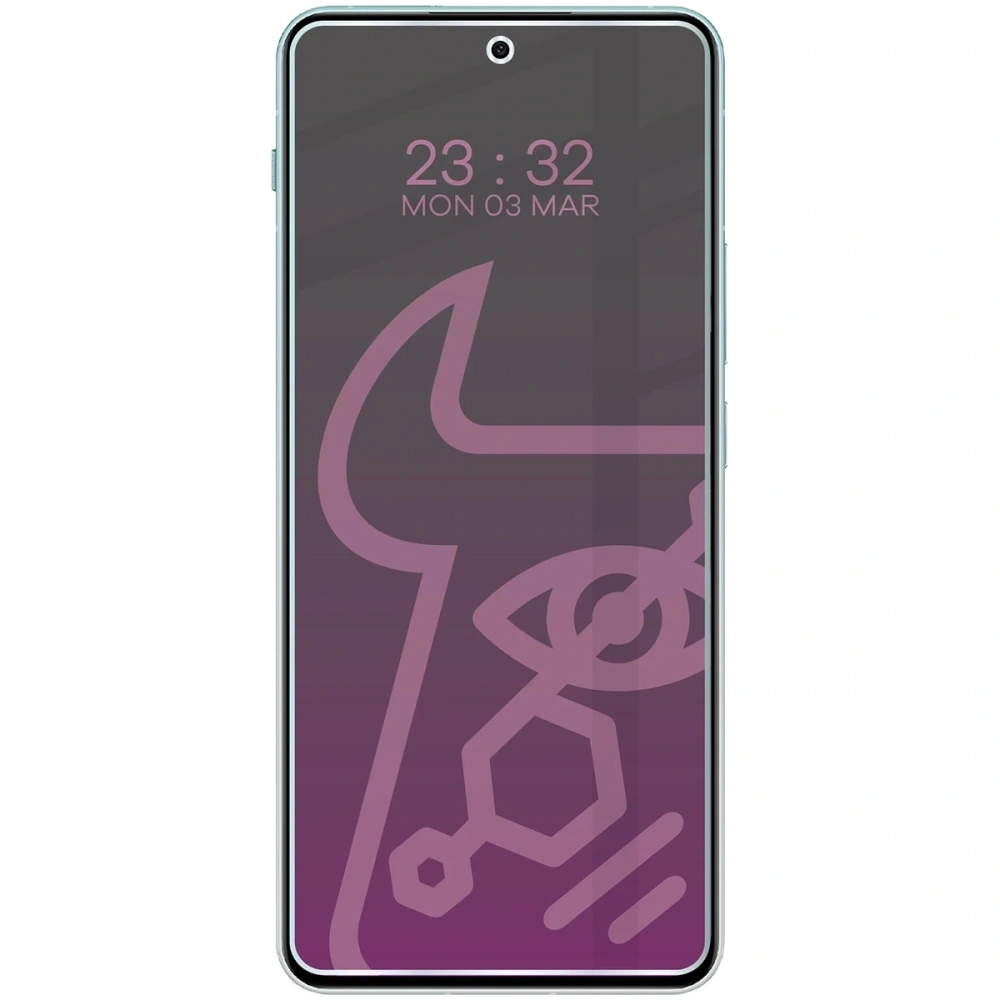 Prywatyzujące szkło hybrydowe Bizon Glass Mule Shadow do OnePlus Nord 4 matowe