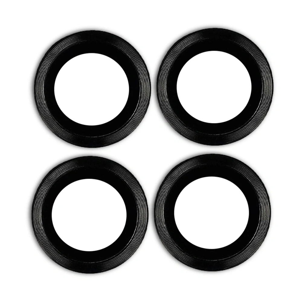 Szkło na aparat Bizon Glass Snap Lens do Xiaomi POCO F8 Ultra czarna ramka