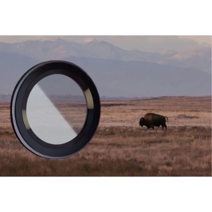 Szkło na aparat Bizon Glass Snap Lens do Xiaomi POCO F8 Ultra czarna ramka