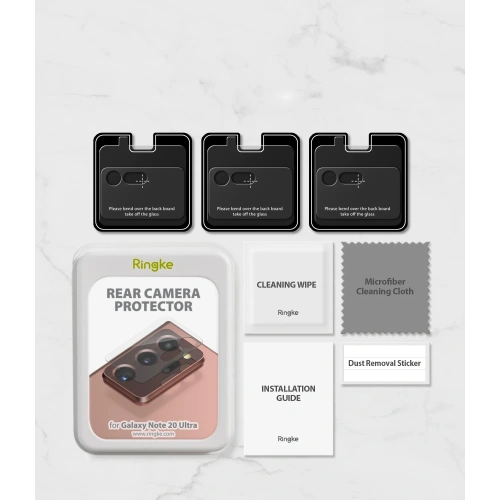 Kup Edzett üveg Ringke fényképezőhöz Samsung Galaxy Note 20 Ultra [3 PACK] - RGK1236 - {ean13} - Sklep Home Screen