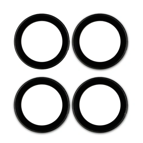 Szkło na aparat Bizon Glass Snap Lens do Xiaomi Redmi Note 15 Pro 4G / 15 Pro Plus 4G czarna ramka