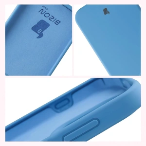 Silikonowe etui Bizon Soft Case do OnePlus 15 niebieskie