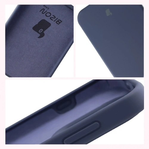 Silikonowe etui Bizon Soft Case do OnePlus 15 ciemnoniebieskie