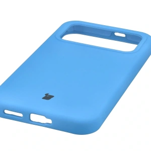 Silikonowe etui Bizon Soft Case do Xiaomi POCO F8 Pro niebieskie
