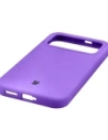 Silikonowe etui Bizon Soft Case do Xiaomi POCO F8 Pro fioletowe