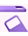 Silikonowe etui Bizon Soft Case do Xiaomi POCO F8 Pro fioletowe