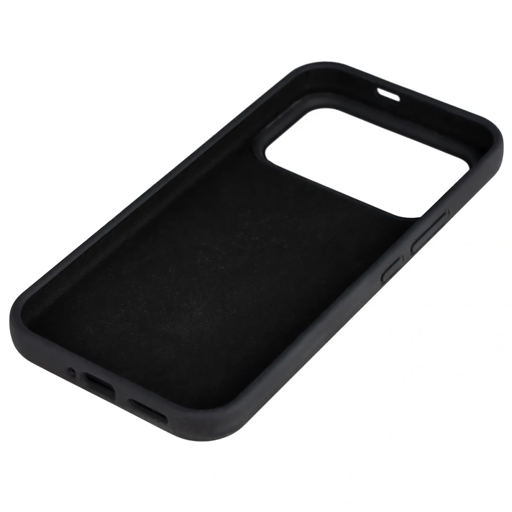 Silikonowe etui Bizon Soft Case do Xiaomi POCO F8 Ultra czarne