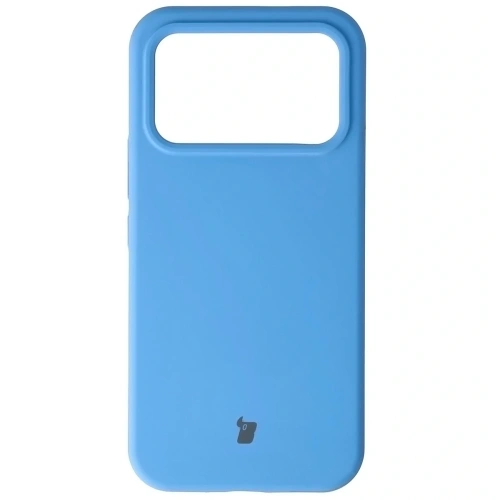 Silikonowe etui Bizon Soft Case do Xiaomi POCO F8 Ultra niebieskie