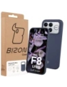 Silikonowe etui Bizon Soft Case do Xiaomi POCO F8 Ultra ciemnoniebieskie