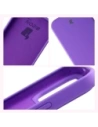 Silikonowe etui Bizon Soft Case do Xiaomi POCO F8 Ultra fioletowe