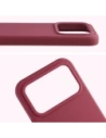Silikonowe etui Bizon Soft Case do Xiaomi POCO F8 Ultra ciemnofioletowe