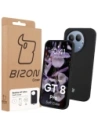 Silikonowe etui Bizon Soft Case do Realme GT 8 Pro czarne