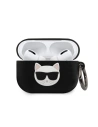 Etui Karl Lagerfeld KLACAPSILCHBK Apple AirPods Pro kryt černý/black silikon Choupette