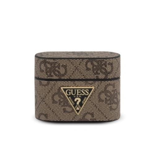Buy Guess GUACAPVSATML4GB AirPods Pro cover brown 4G Collection - GUE563BR - {ean13} - Home Screen Store Europe