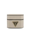 Guess GUACAPVSATMLLG AirPods Pro cover beige Saffiano