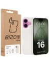 Etui z recyklingu Bizon Case ReLeaf do Apple iPhone 16 białe