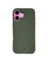 Etui z recyklingu Bizon Case ReLeaf do Apple iPhone 16 ciemnozielone