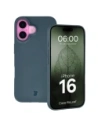 Etui z recyklingu Bizon Case ReLeaf do Apple iPhone 16 ciemnoniebieskie