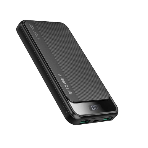 Kup Powerbank BlitzWolf BW-P12, 10000mAh, QC 3.0, PD, 3A, 22.5w (černý) - BLZ275BLK - {ean13} - Sklep Home Screen