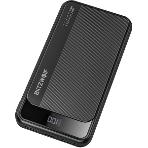 Powerbank BlitzWolf BW-P12 , 10000mAh, QC 3.0, PD, 3A, 22.5w (czarny)
