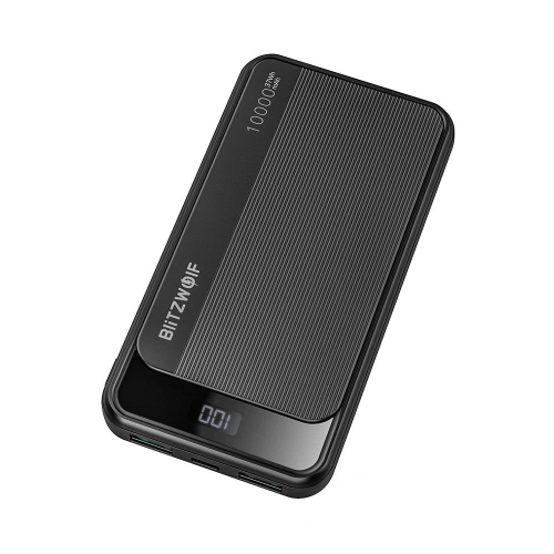 Kup Powerbank BlitzWolf BW-P12, 10000mAh, QC 3.0, PD, 3A, 22.5w (černý) - BLZ275BLK - {ean13} - Sklep Home Screen