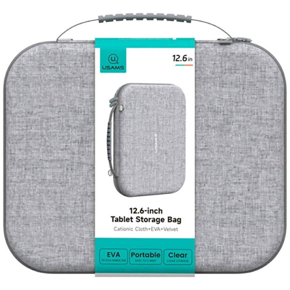 Etui ochronne USAMS JX Series na tablet 12.6" szary