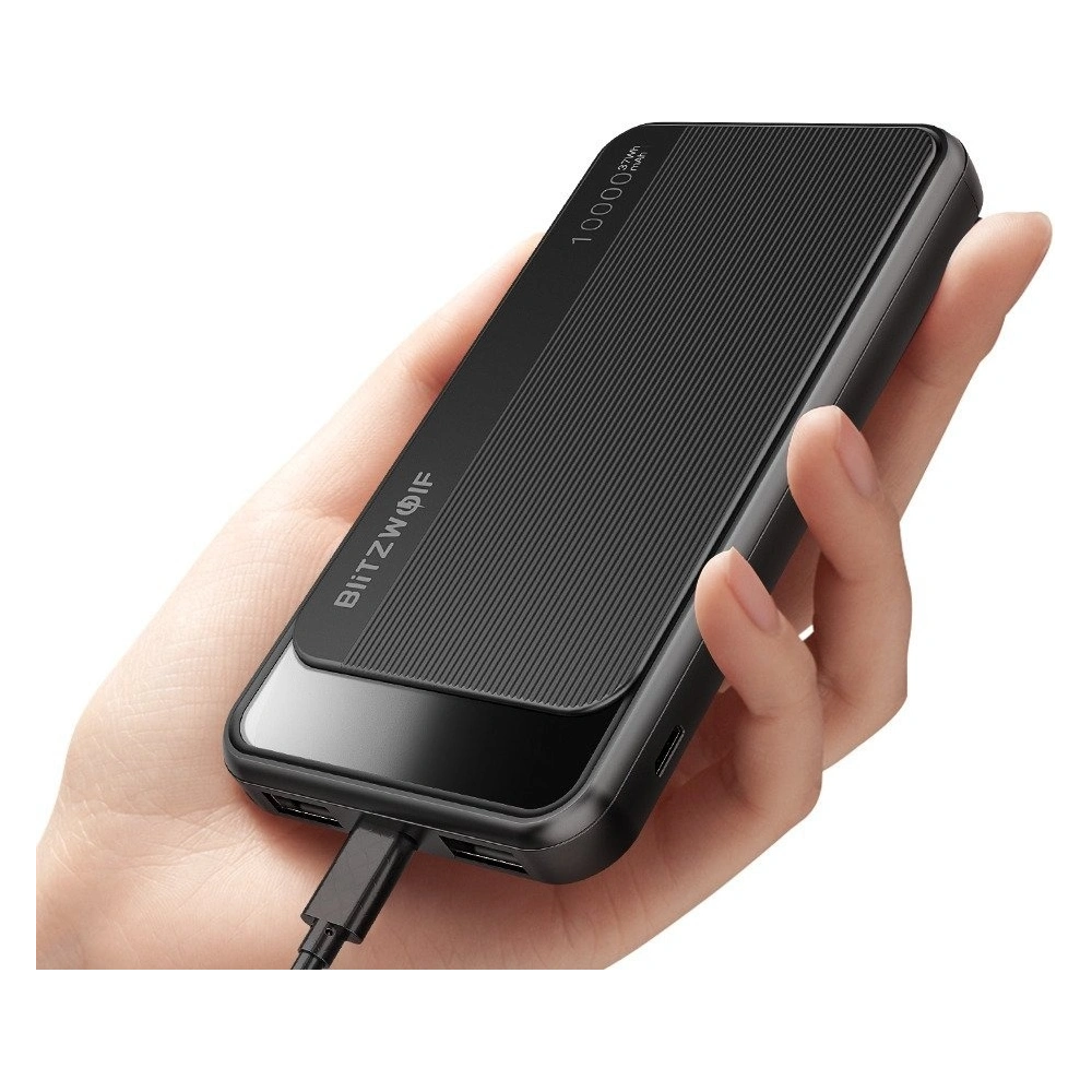 Powerbank BlitzWolf BW-P12 , 10000mAh, QC 3.0, PD, 3A, 22.5w (czarny)
