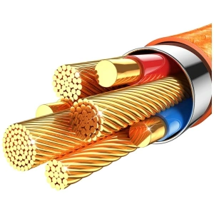 Kabel USAMS SJ773 PD 60W USB-C / USB-C 1.2m pomarańczowy