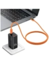 Kabel USAMS SJ773 PD 60W USB-C / USB-C 1.2m pomarańczowy