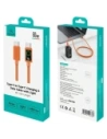 Kabel USAMS SJ773 PD 60W USB-C / USB-C 1.2m pomarańczowy