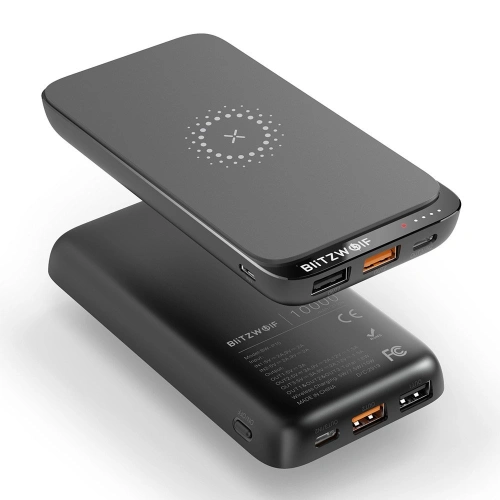 Kup Powerbank BlitzWolf BW-P10, 10000mAh, QC 3.0, PD, 3A, 18W (fekete) - BLZ276BLK - {ean13} - Sklep Home Screen