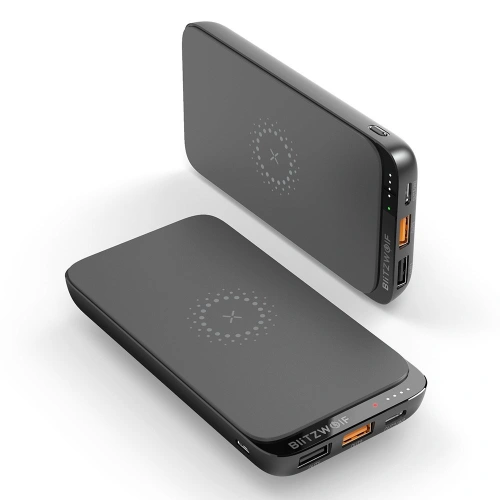 Kup Powerbank BlitzWolf BW-P10, 10000mAh, QC 3.0, PD, 3A, 18W (fekete) - BLZ276BLK - {ean13} - Sklep Home Screen