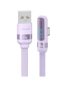 Kabel USAMS US-SJ651 66W USB-A / USB-C 1.2m fioletowy
