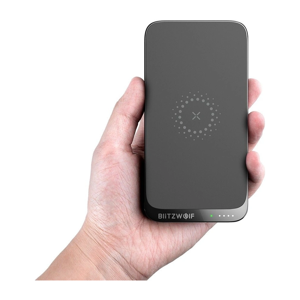 Powerbank BlitzWolf BW-P10 , 10000mAh, QC 3.0, PD, 3A, 18W (czarny)