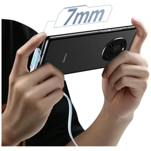 Kabel USAMS US-SJ651 66W USB-A / USB-C 1.2m niebieski