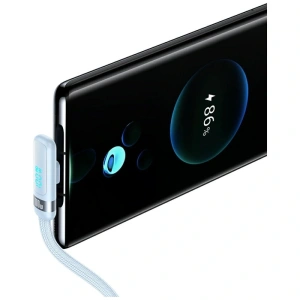 Kabel USAMS US-SJ653 PD 100W USB-C / USB-C 1.2m biały