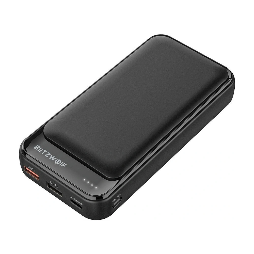 Powerbank BlitzWolf BW-P11 , 20000mAh, QC 3.0, PD, 3A, 18W (czarny)