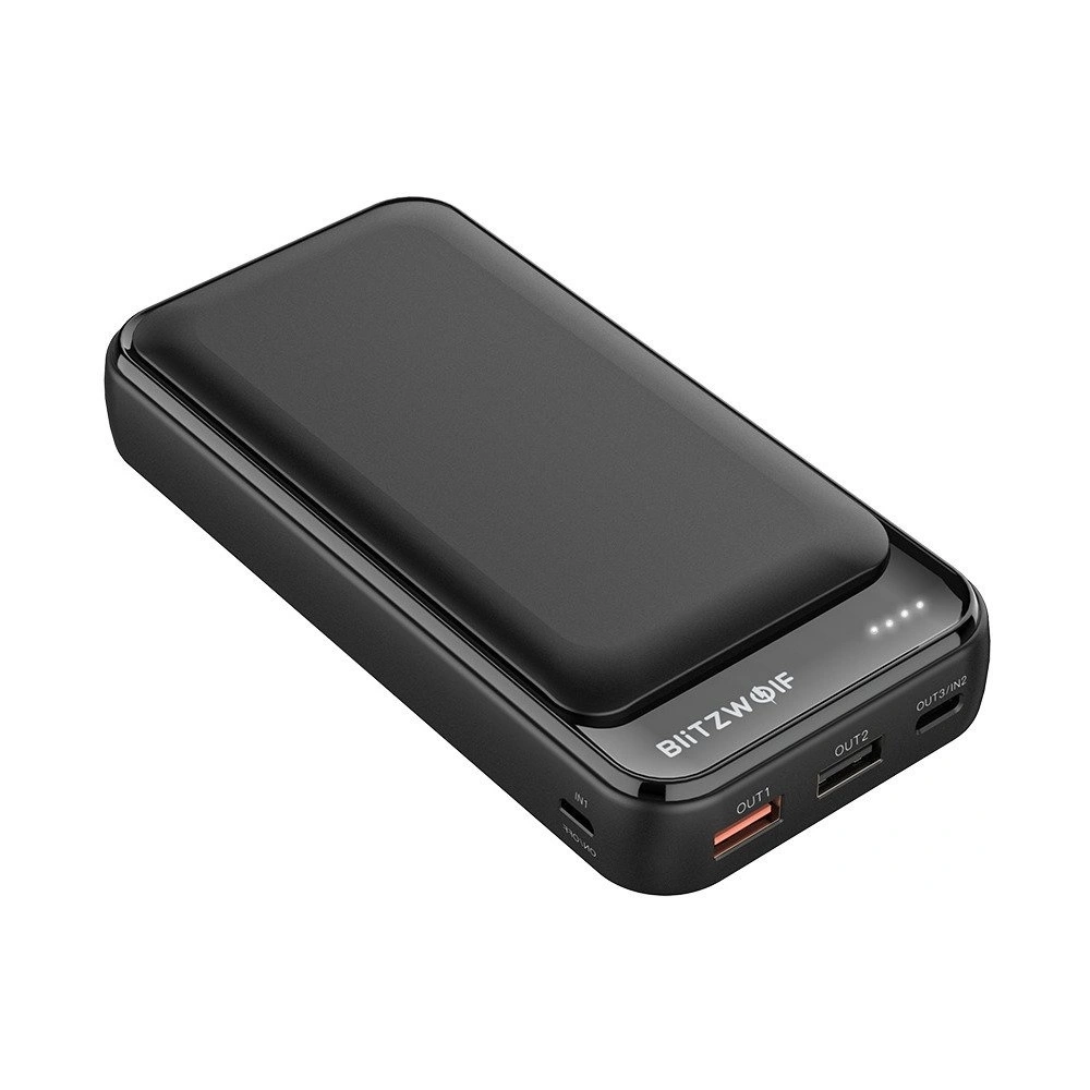 Powerbank BlitzWolf BW-P11 , 20000mAh, QC 3.0, PD, 3A, 18W (czarny)