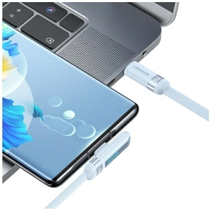 Kabel USAMS US-SJ653 PD 100W USB-C / USB-C 1.2m niebieski