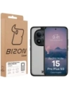Etui Bizon Case Angelo do Xiaomi Redmi Note 15 Pro+ Plus 5G przydymione z czarną ramką