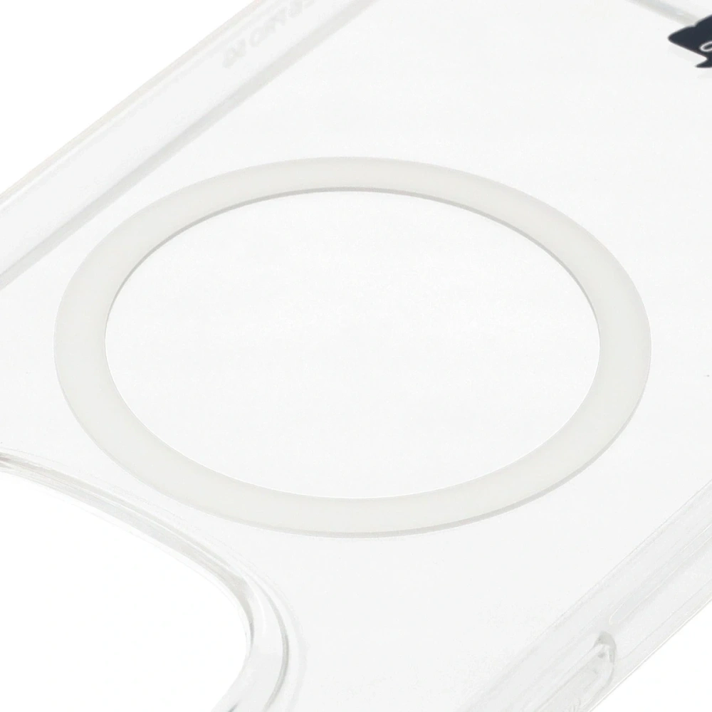 Etui z pierścieniem magnetycznym Bizon Case CrystalO do Xiaomi Redmi Note 15 Pro 5G przezroczyste