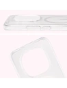 Etui z pierścieniem magnetycznym Bizon Case CrystalO do Xiaomi Redmi Note 15 Pro+ Plus 5G przezroczyste