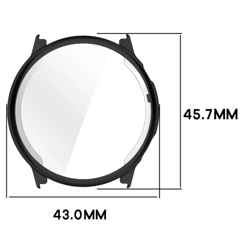 Etui z osłoną ekranu Bizon Case Watch Felipe do Garmin Venu 4 41mm czarne