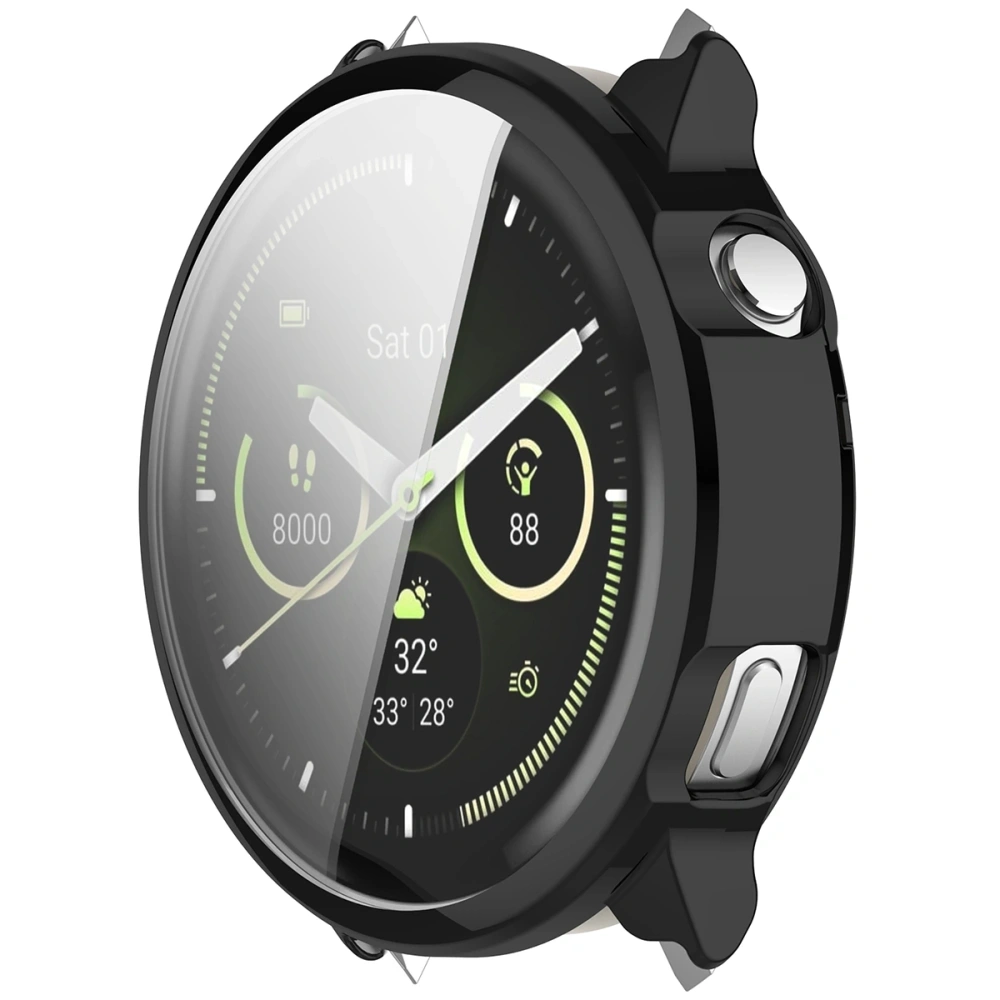 Etui z osłoną ekranu Bizon Case Watch Felipe do Garmin Venu 4 41mm czarne